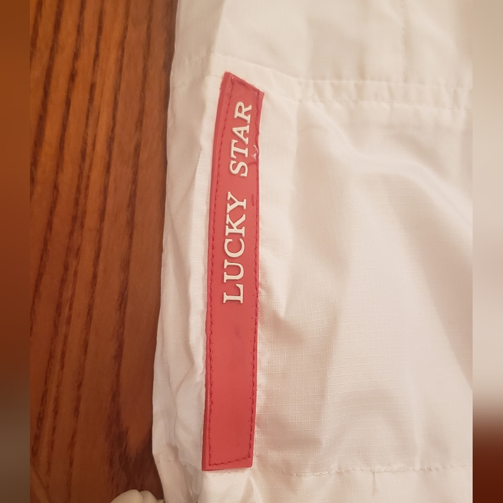 CLN Sweden white hooded windbreaker, size S - NEW - Picture 8 of 10